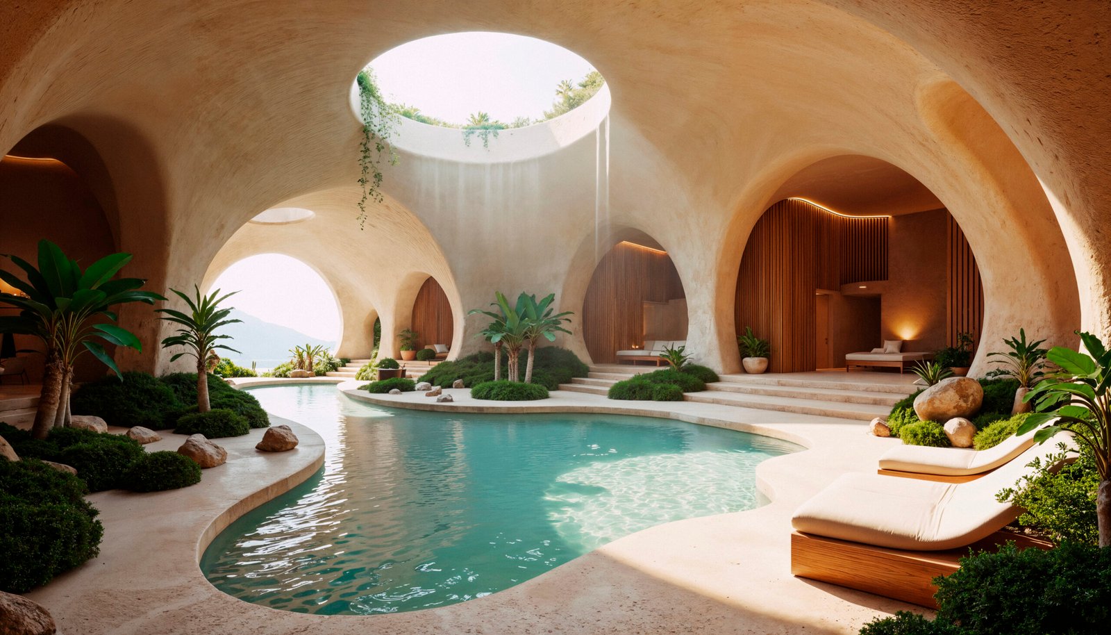 luxurious indoor pool oasis with natural light scaled